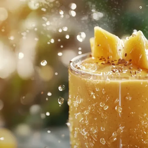 recette Smoothie tropical mangue ananas