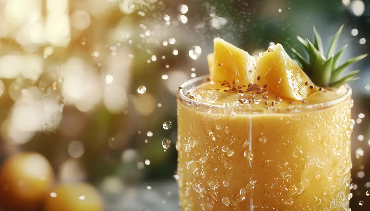 recette Smoothie tropical mangue ananas