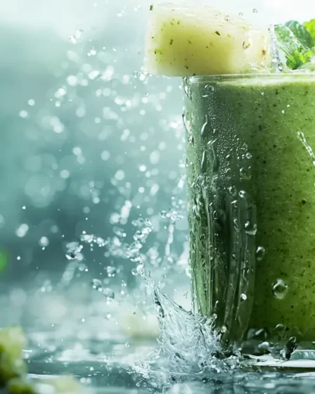 recette Smoothie vert détox pomme épinard
