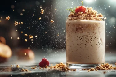 recette Smoothie yaourt granola croustillant