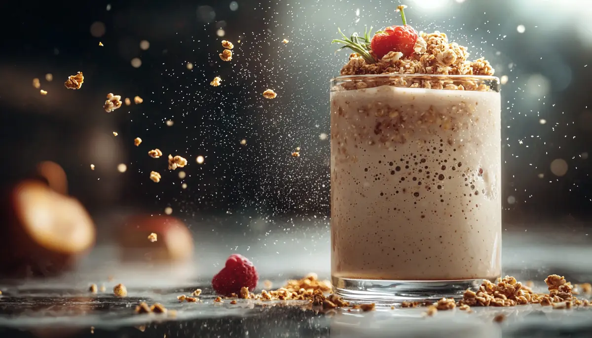 recette Smoothie yaourt granola croustillant